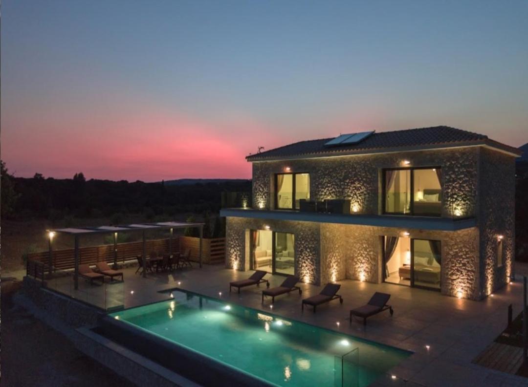 Kefalonia Stone Villas - Villa Petros Kefalonica Trapezaki  Extérieur photo