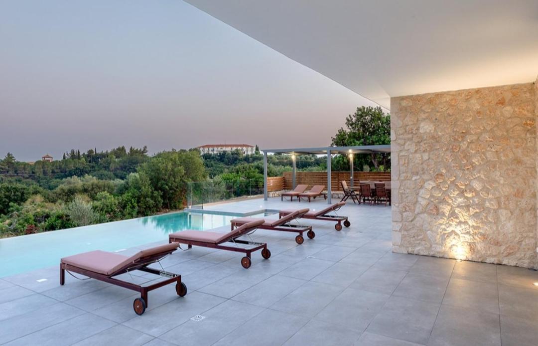 Kefalonia Stone Villas - Villa Petros Kefalonica Trapezaki  Extérieur photo