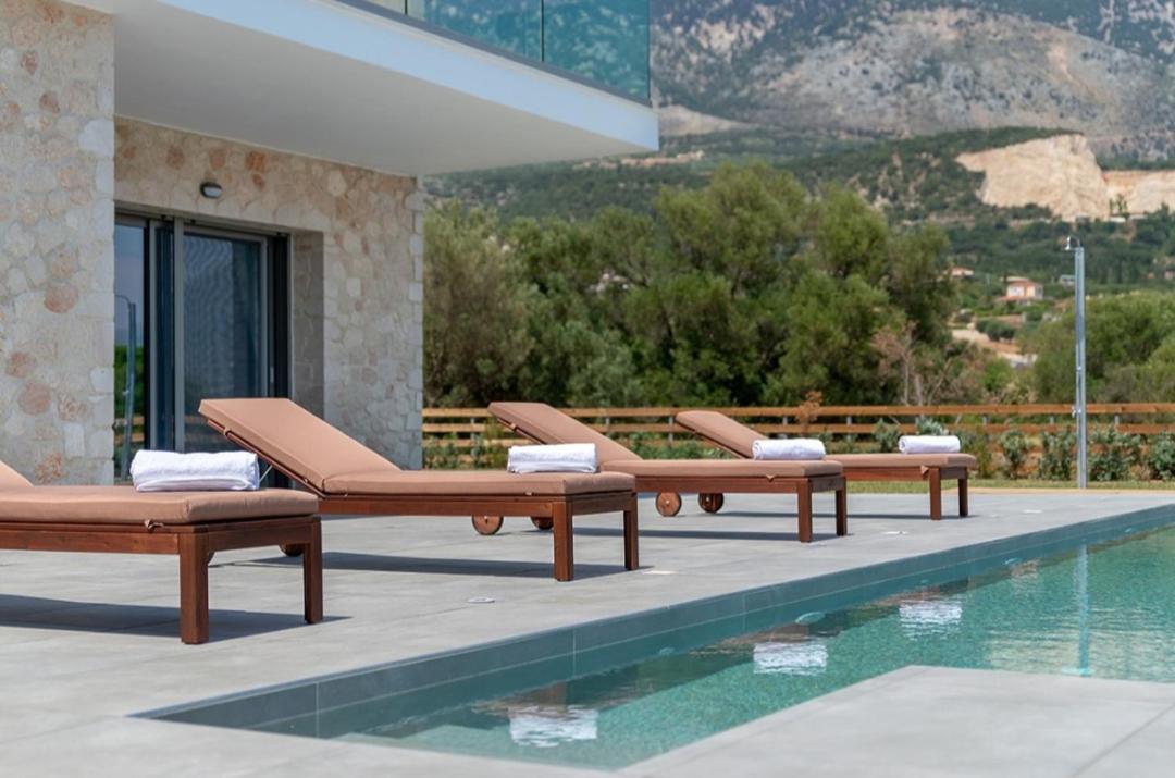 Kefalonia Stone Villas - Villa Petros Kefalonica Trapezaki  Extérieur photo