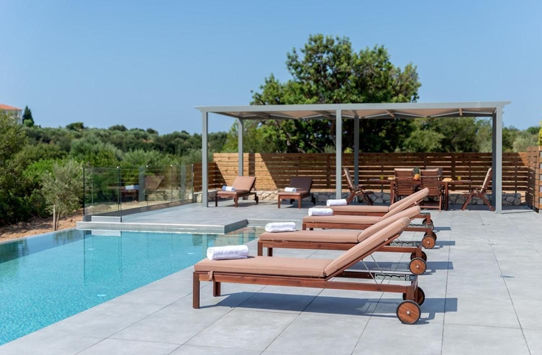 Kefalonia Stone Villas - Villa Petros Kefalonica Trapezaki  Extérieur photo
