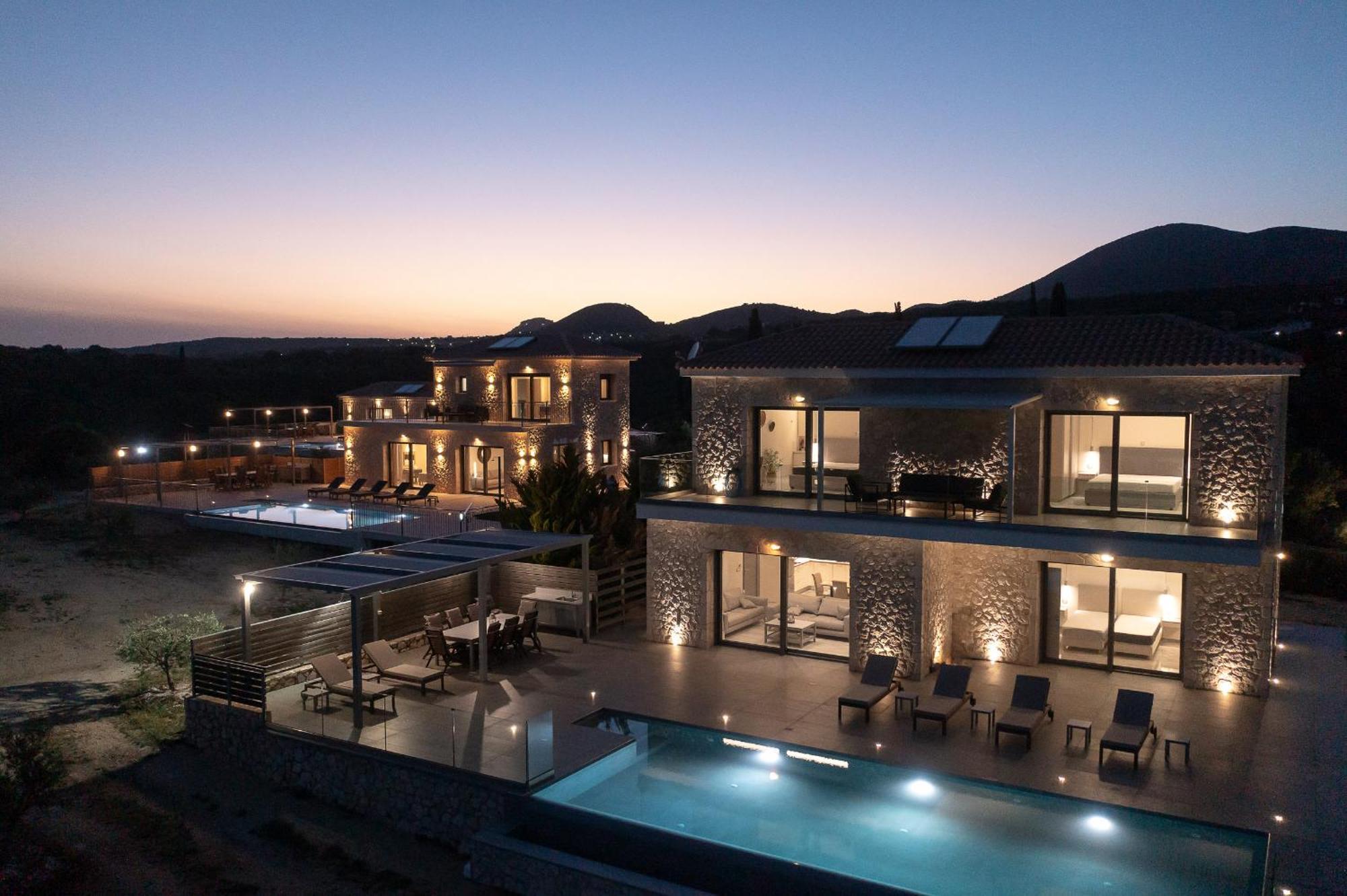 Kefalonia Stone Villas - Villa Petros Kefalonica Trapezaki  Extérieur photo