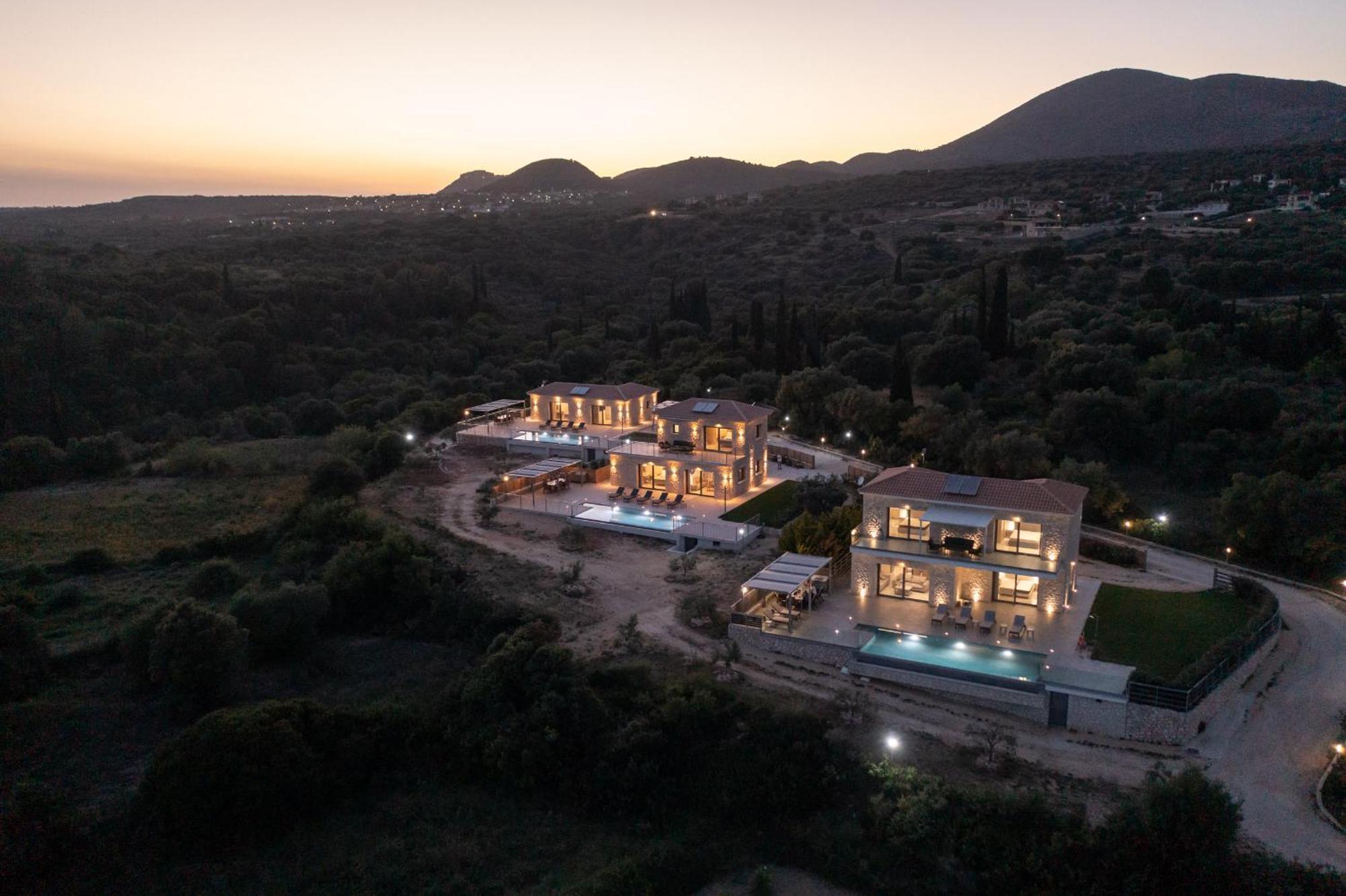 Kefalonia Stone Villas - Villa Petros Kefalonica Trapezaki  Extérieur photo