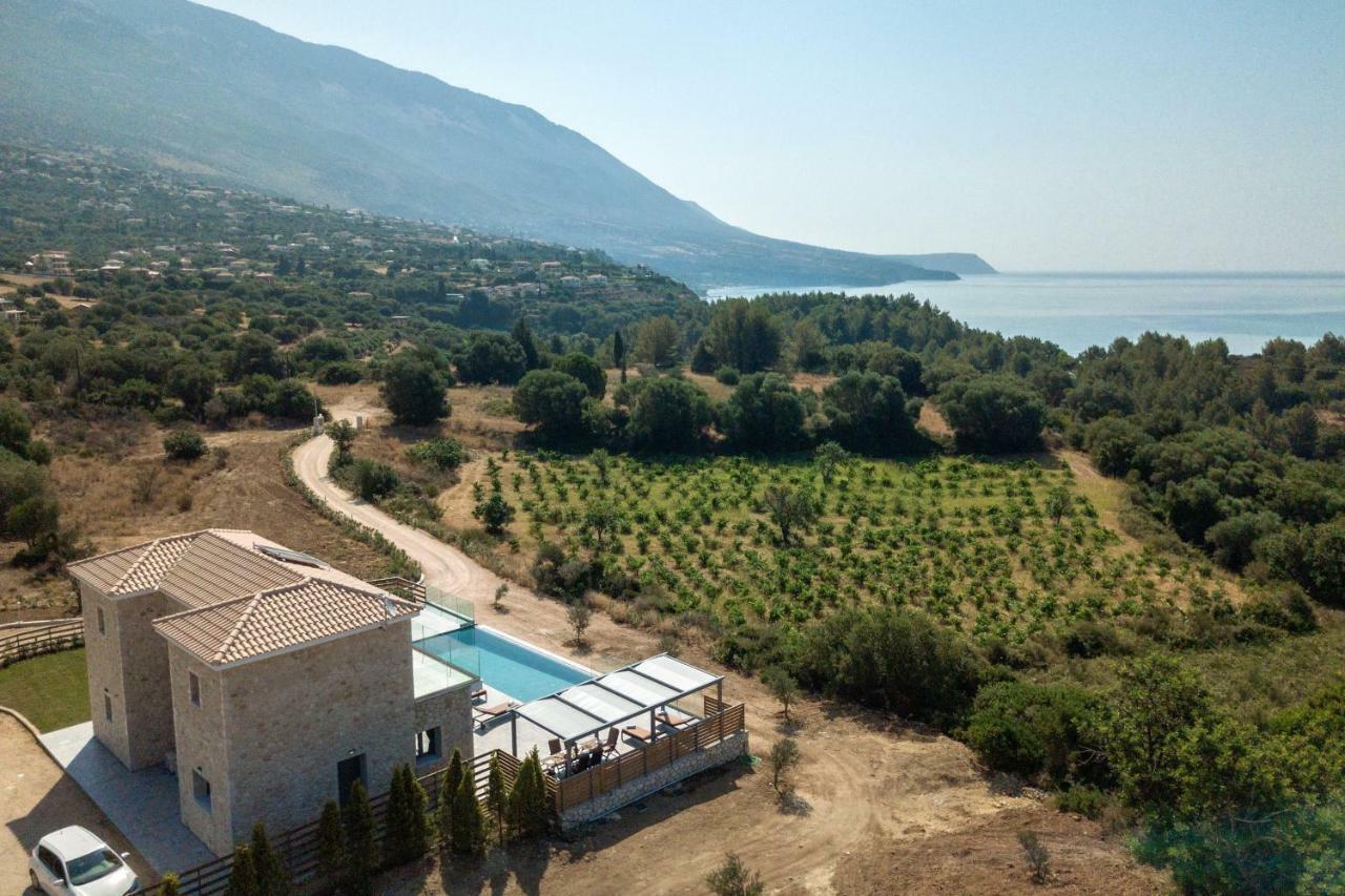 Kefalonia Stone Villas - Villa Petros Kefalonica Trapezaki  Extérieur photo
