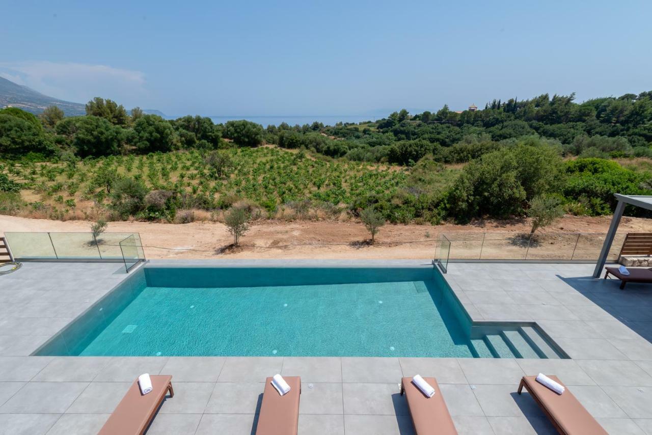 Kefalonia Stone Villas - Villa Petros Kefalonica Trapezaki  Extérieur photo