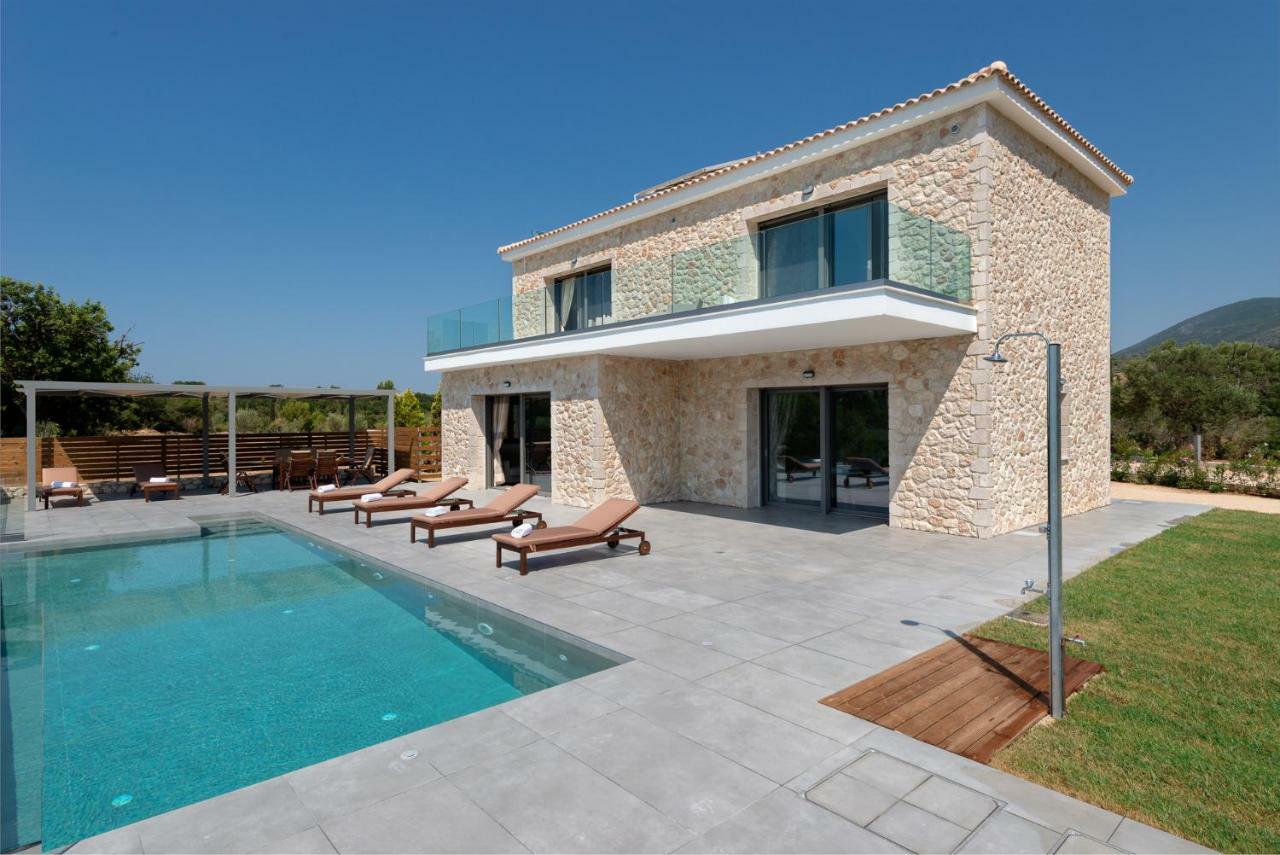 Kefalonia Stone Villas - Villa Petros Kefalonica Trapezaki  Extérieur photo