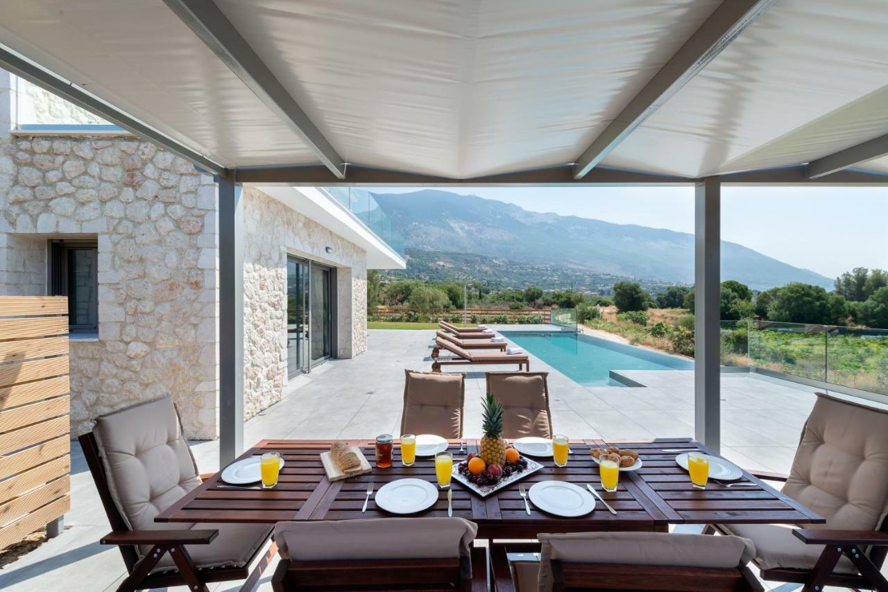 Kefalonia Stone Villas - Villa Petros Kefalonica Trapezaki  Extérieur photo